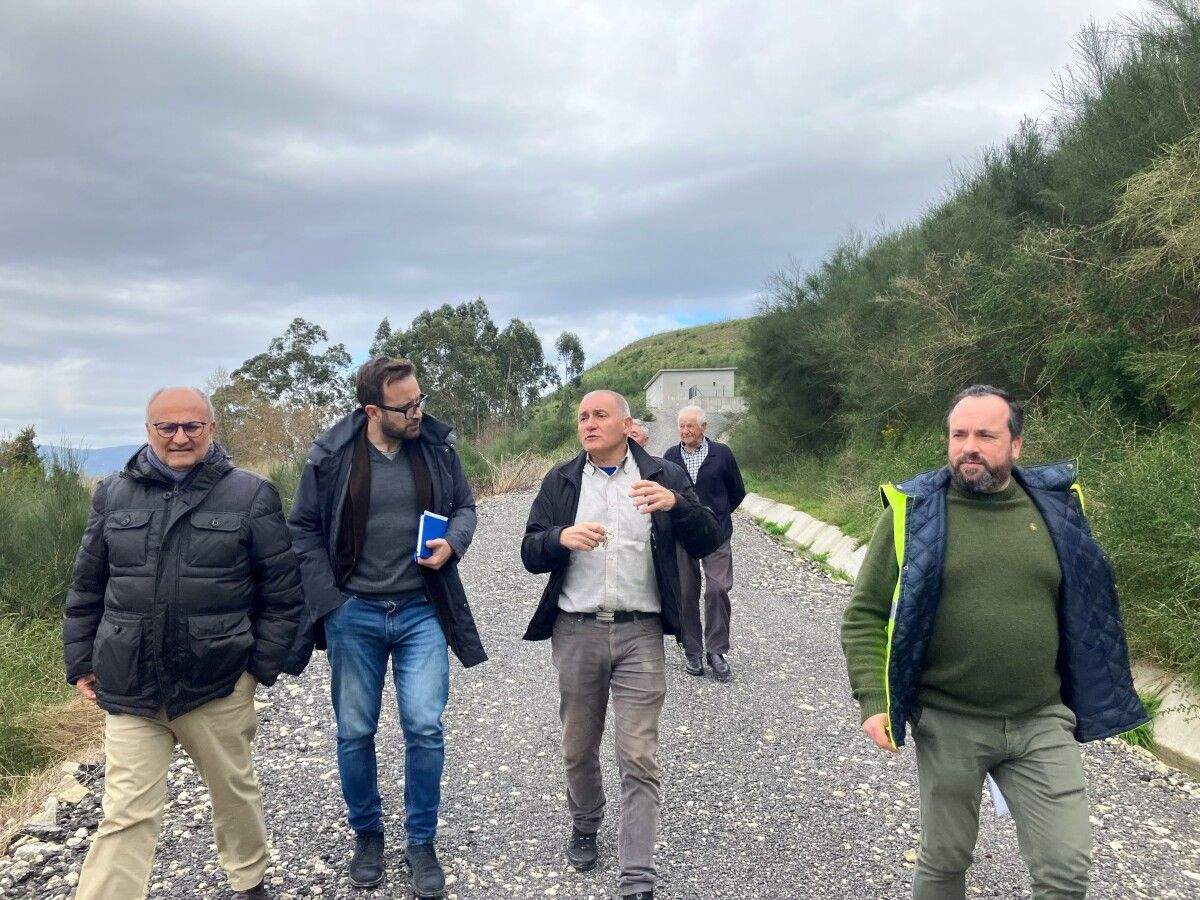 O subdelegado do Goberno visitou o tramo da A-57 no termo municipal de Vilaboa