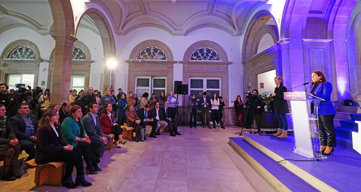 Acto institucional do 8M na Deputación
