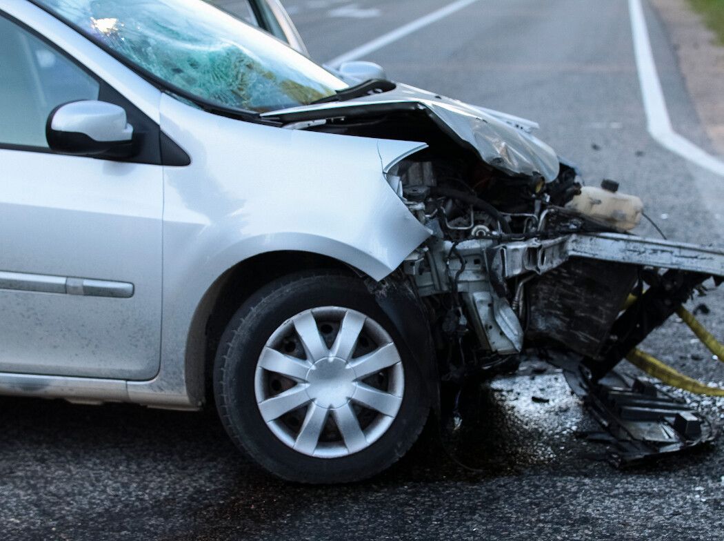Vehículo accidentado