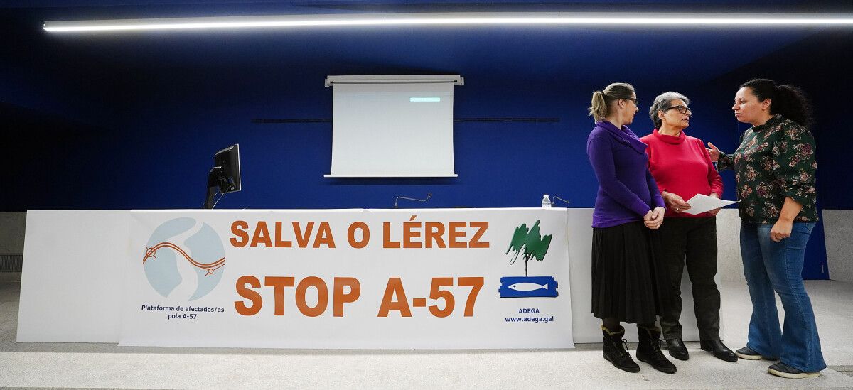 Presentación da campaña 'Salva o Lérez. Stop A-57'