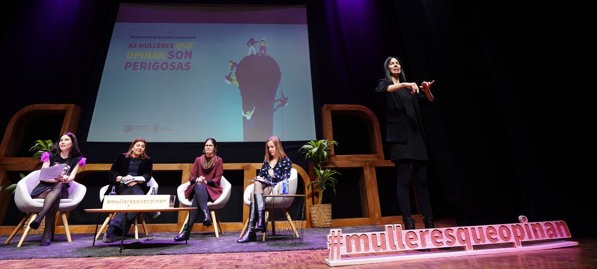 Apertura del encuentro 'Las mujeres que opinan son peligrosas'