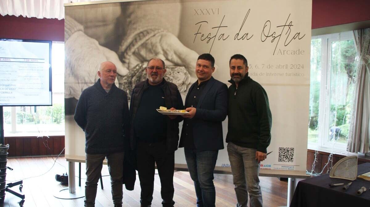 Presentación de la XXXVI edición de la Festa da Ostra de Arcade
