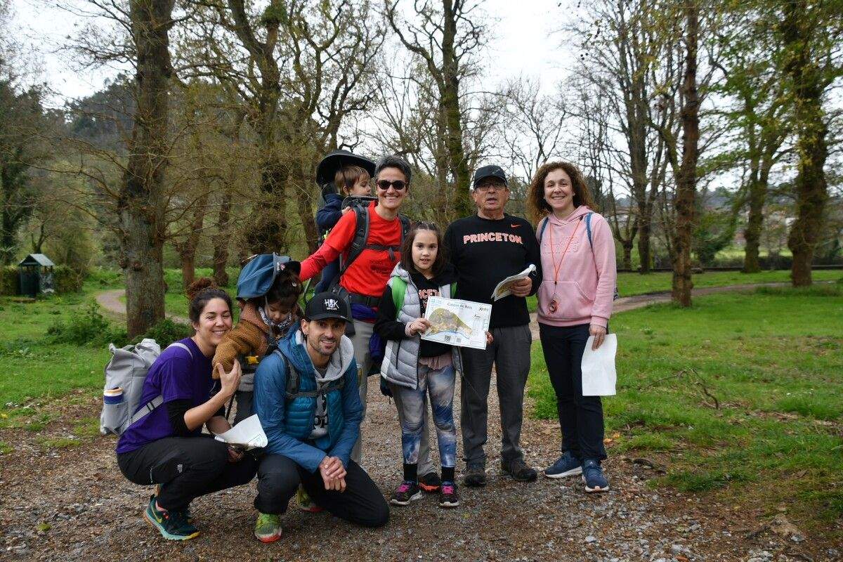 Primeira carreira de orientación urbana celebrada polo Concello de Caldas de Reis