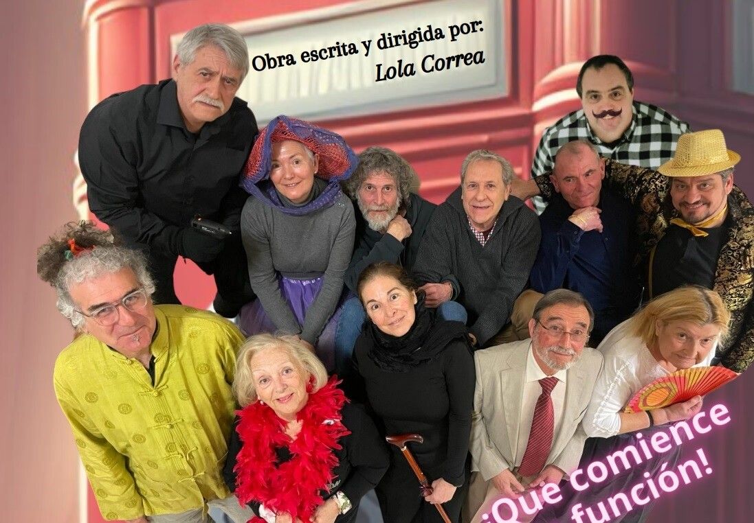 O grupo de teatro da UNED Sénior pon en escena a obra "En Ciernes"