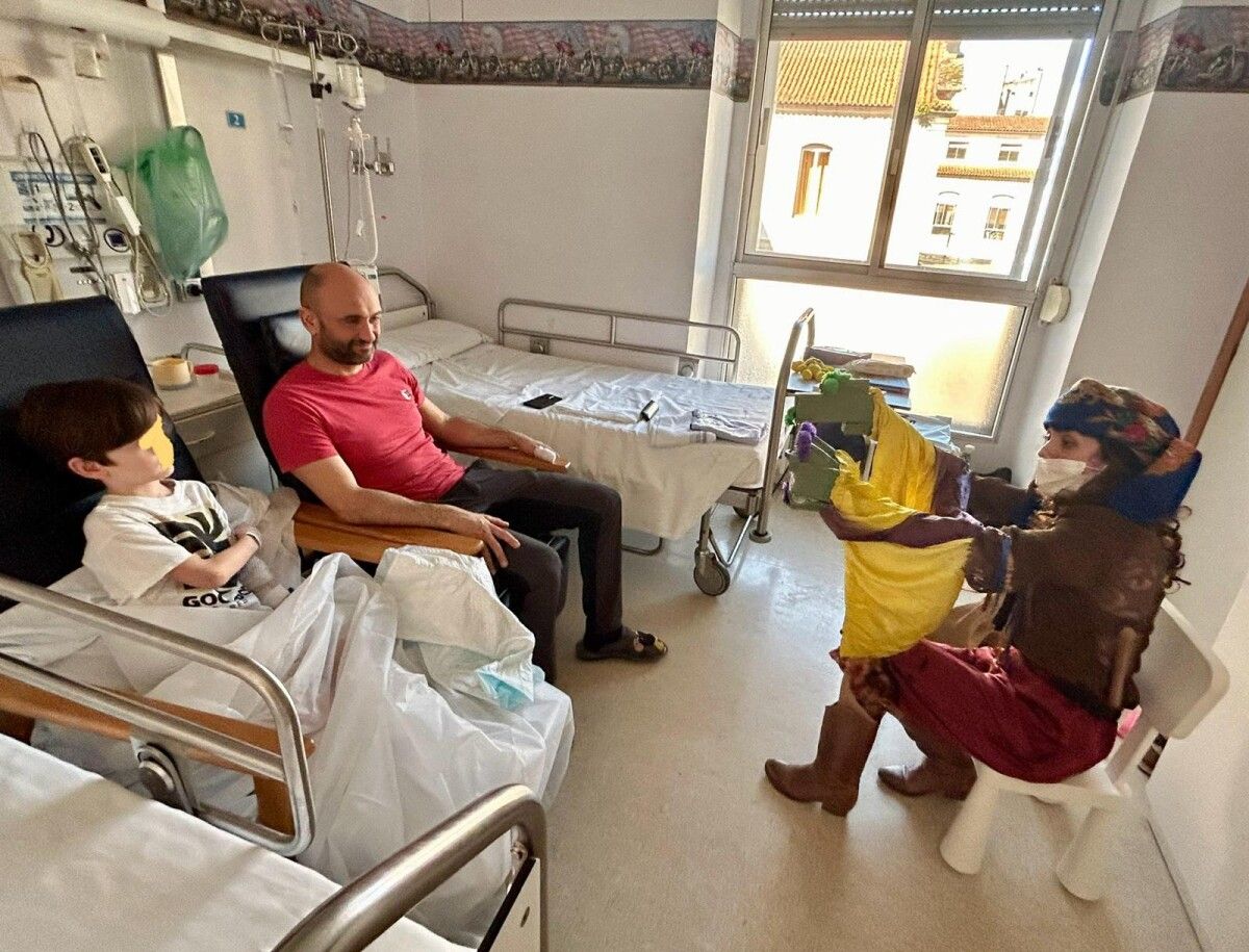 Contacontos no Hospital Provincial