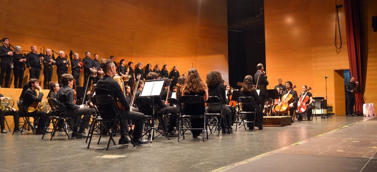 A Orquestra Xove de Pontevedra no Concerto de Primavera