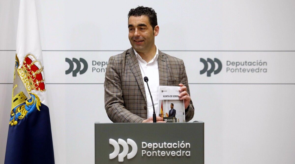 Luis López, presidente de la Deputación de Pontevedra