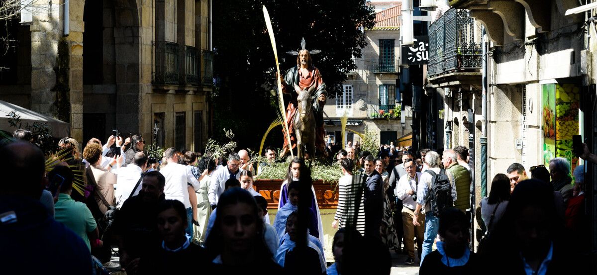 Domingo de Ramos e procesión da 'Borriquita' 2024