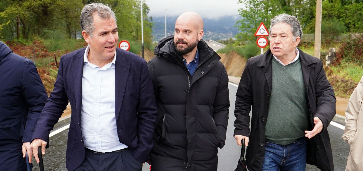 Rafa Domínguez, Iván Puentes e Miguel Anxo Fernández Lores