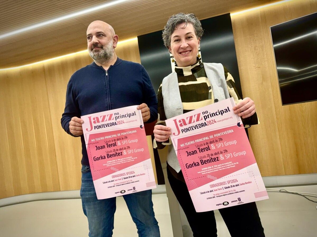 Luis Carballo e Eva Vilaverde presentan 'Jazz no Principal' 2024