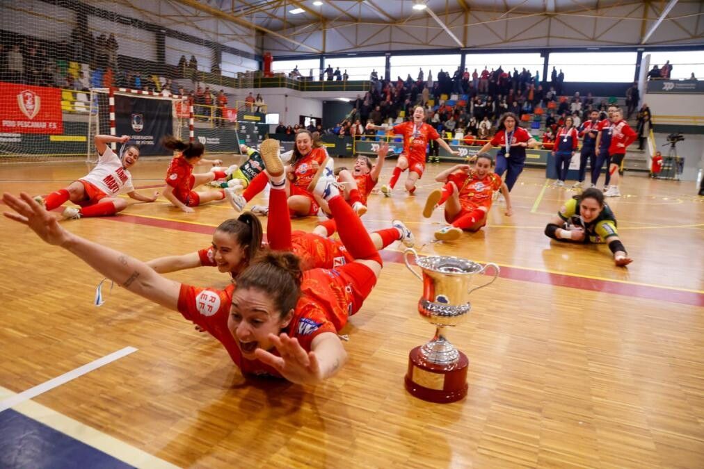 Final de la Copa Galicia de Fútbol Sala entre Poio Pescamar y Marín Futsal
