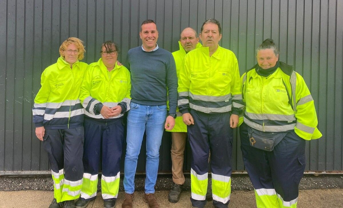 Los servicios municipales de Moraña se refuerzan con la incorporación de 7 trabajadores temporales
