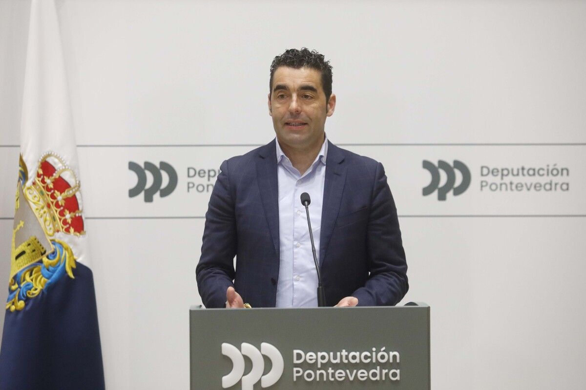 Luis López, presidente de la Deputación de Pontevedra