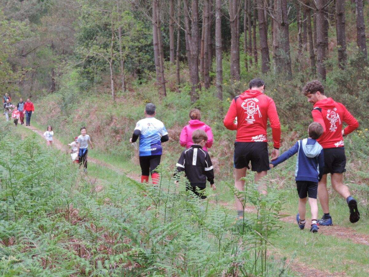 Proba de orientación deportiva organizada en Caldas de Reis
