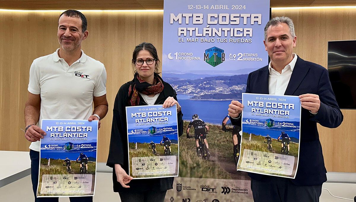Presentación da Costa Atlántica MTB Tour 2024