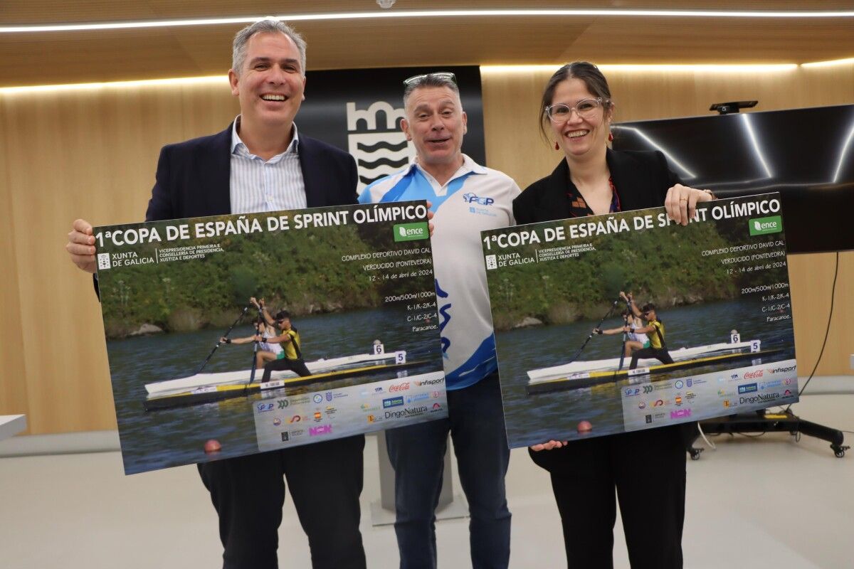 Presentación da Copa de España Sprint de Piragüismo