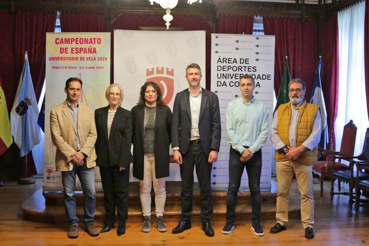 Presentación en Vilagarcía del Campeonato de España Universitario de Vela 2024