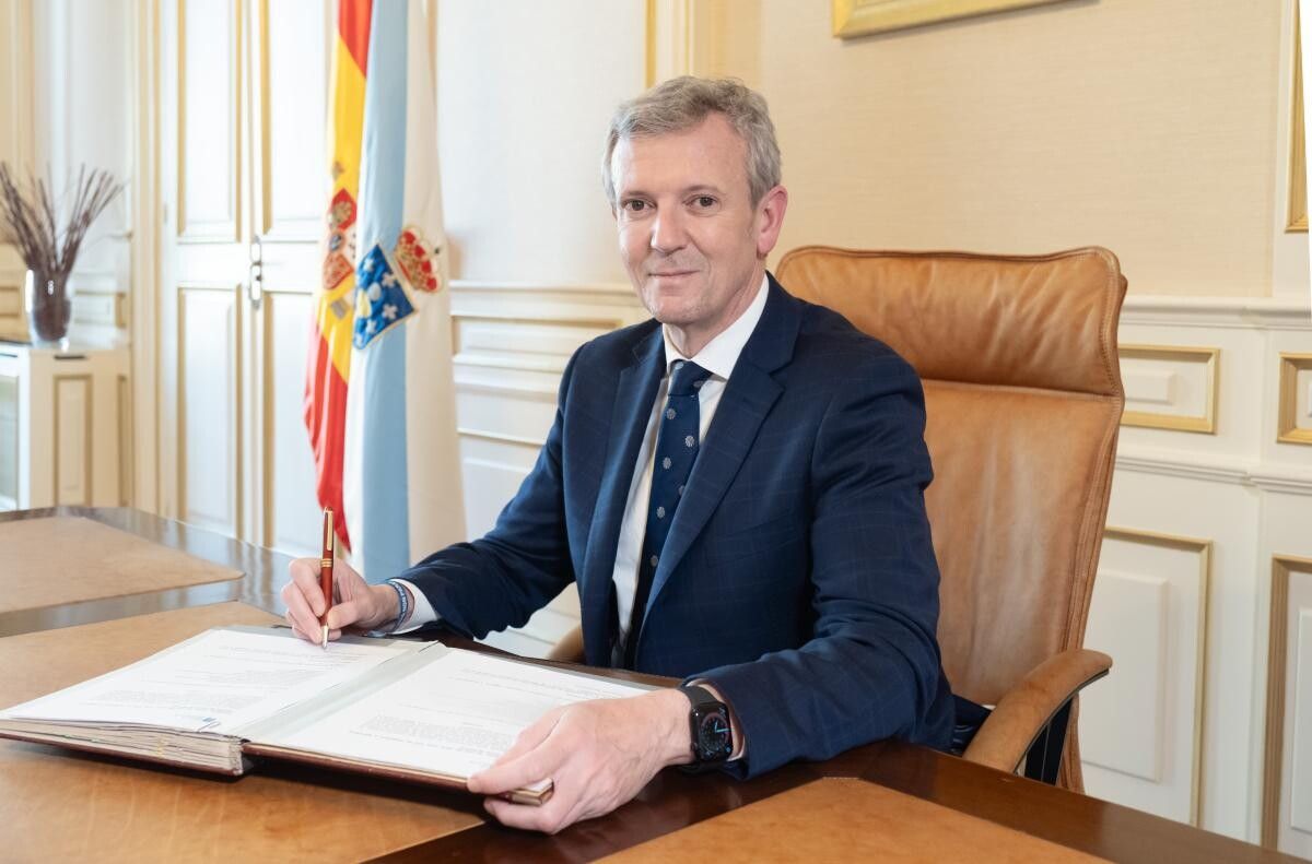 Alfonso Rueda, presidente da Xunta de Galicia