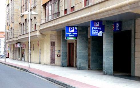 Aparcamento Veteris, na rúa Antón Fraguas