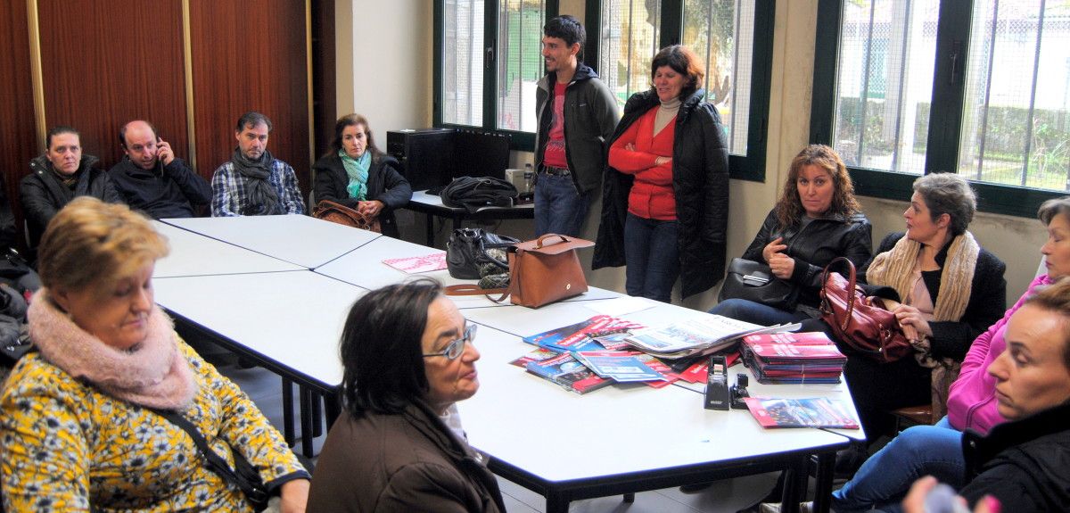 Asamblea de trabajadoras de Cleanet