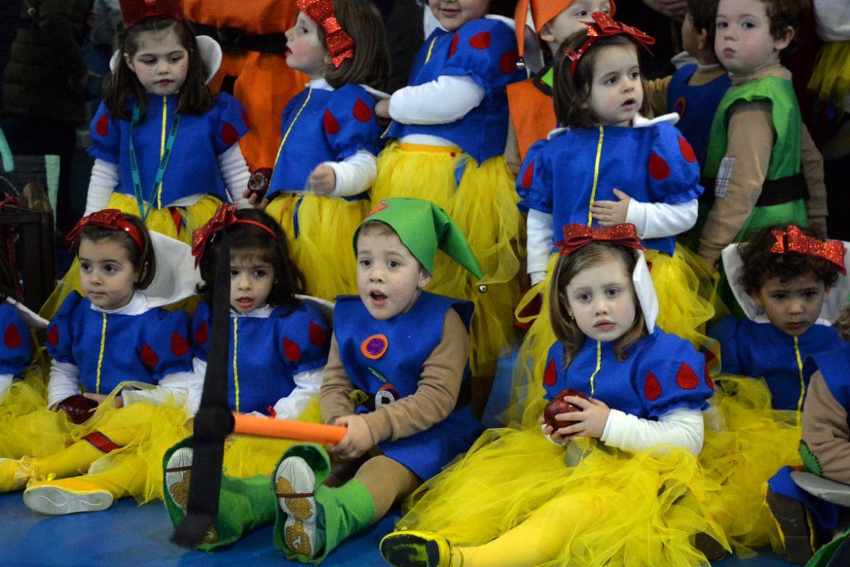Entroido infantil de Marín no pavillón da Cañota