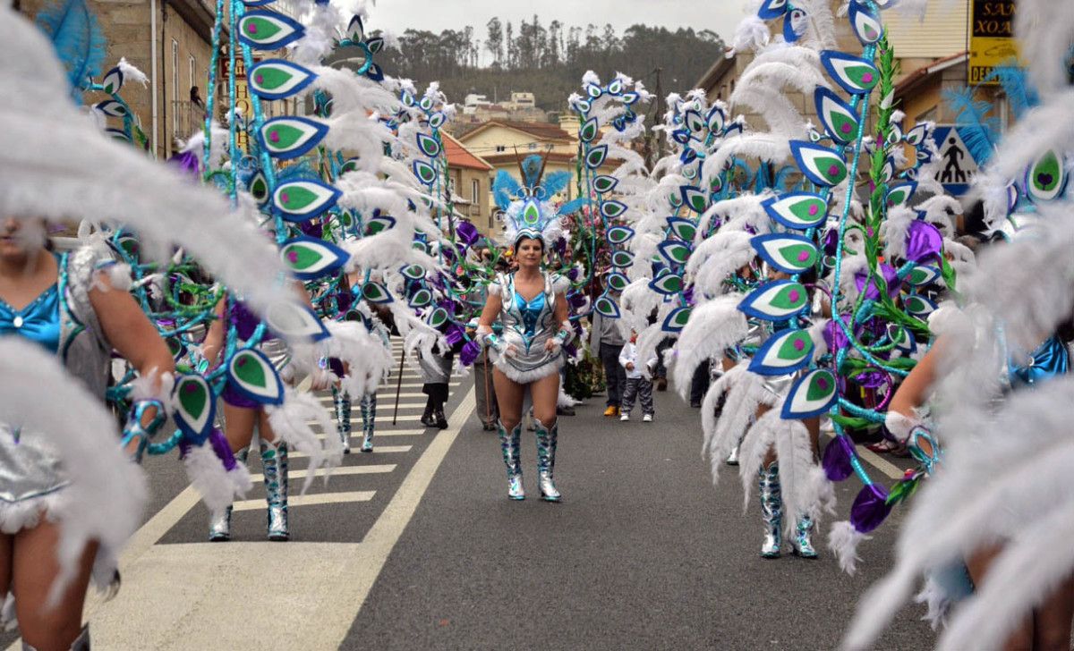 Desfile de entroido en Poio