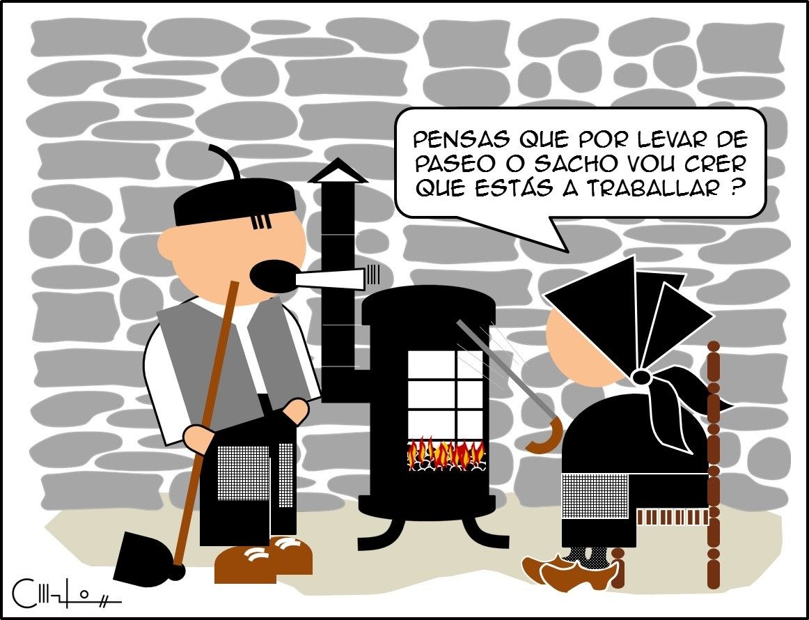 Os Recortiños: Paseando o sacho