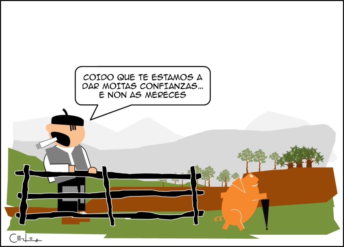Os Recortiños: Exceso de confianza
