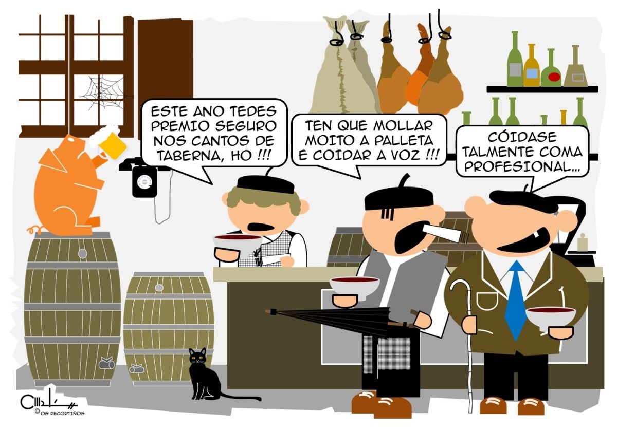 Os Recortiños: Cantos de Taberna