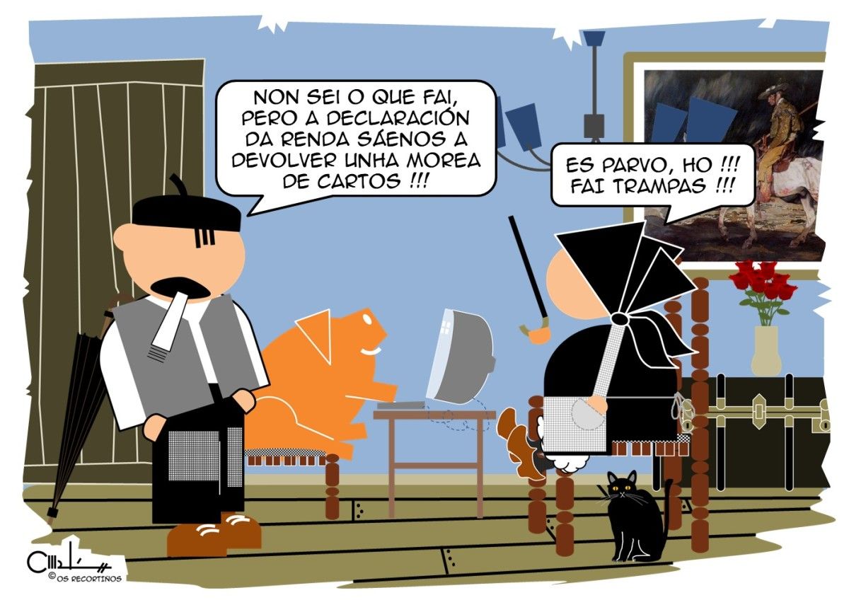 Os Recortiños: Campaña da renda