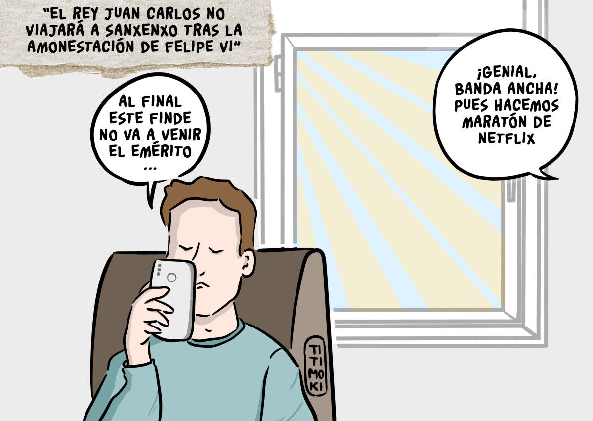 El emérito no irá este fin de semana a Sanxenxo