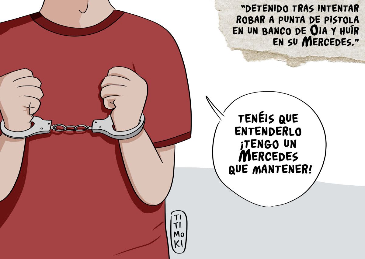 Intento de robo en un banco de Oia