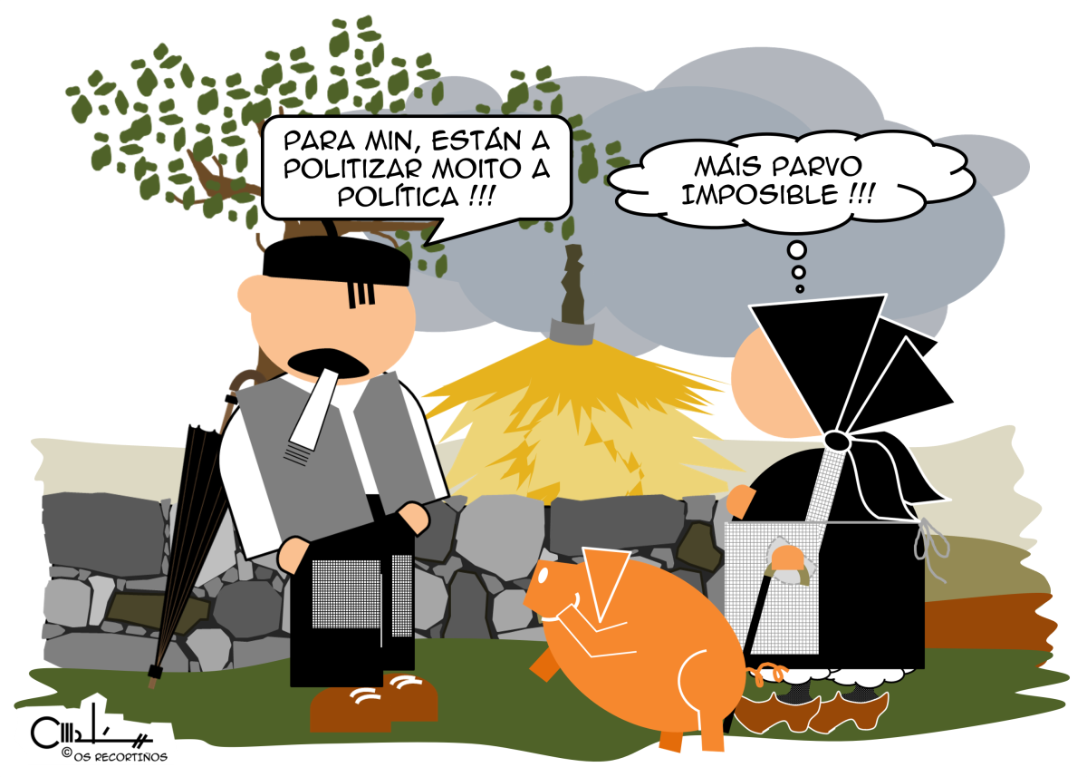 Os Recortiños: Política politizada