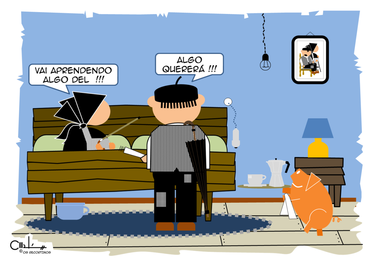Os Recortiños: Almorzo na cama