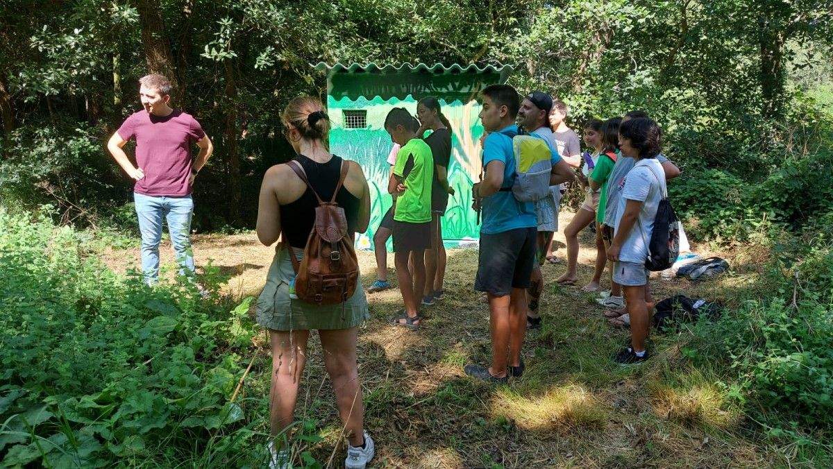 Actividad de Ponteverán en el río Gafos