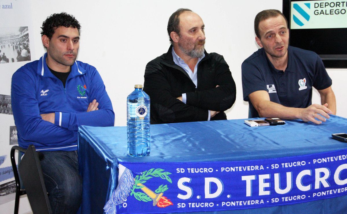 Dani Hernández, Carlos García-Alén y Quique Domínguez 