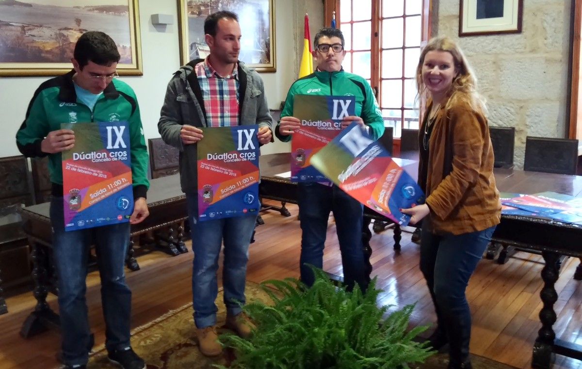 Presentación del IX Dúatlon Cros Poio