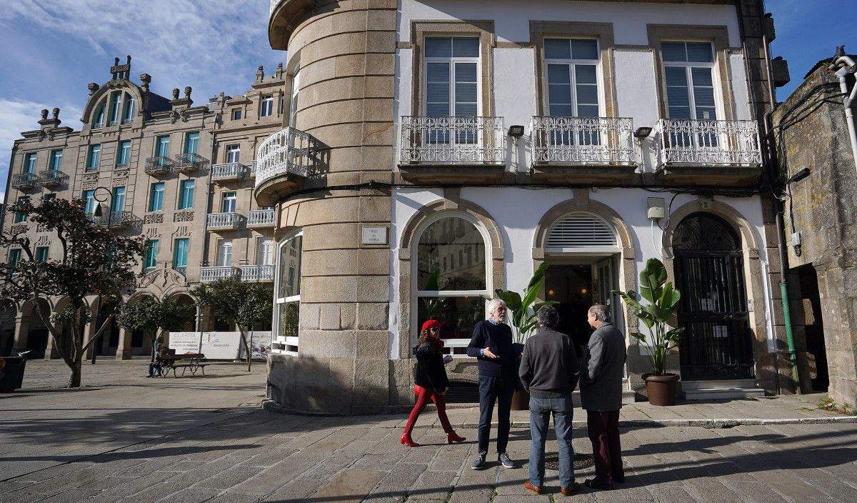 Edificio del Carabela en la Praza da Estrela