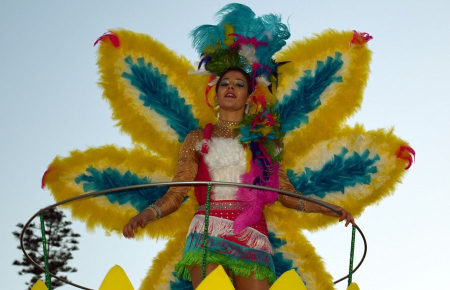 Desfile do sábado de Entroido en Pontevedra