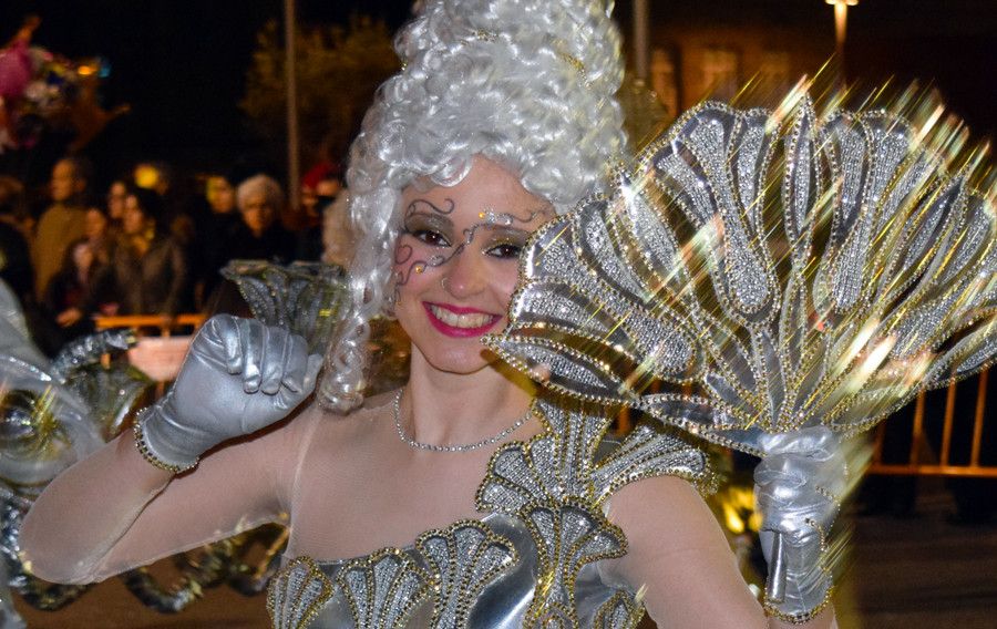 Desfile do sábado de Entroido en Pontevedra