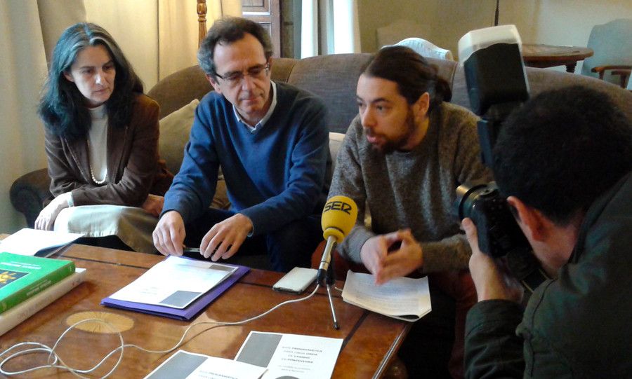 Roda de prensa de Marea Pontevedra