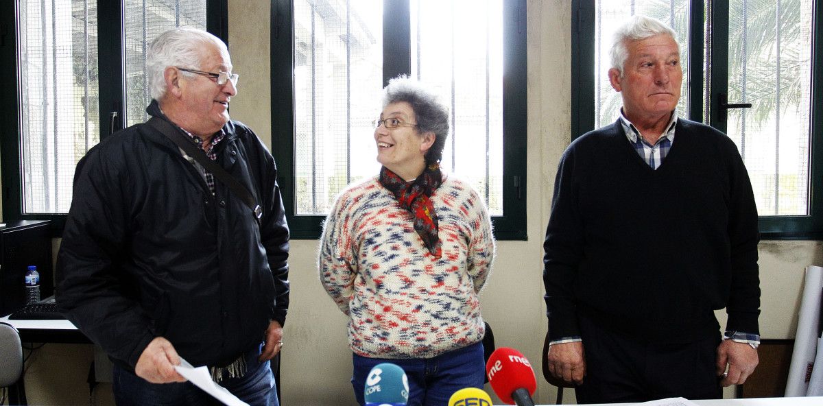 Rolda de prensa do colectivo de emigrantes retornados de Marín e Pontevedra
