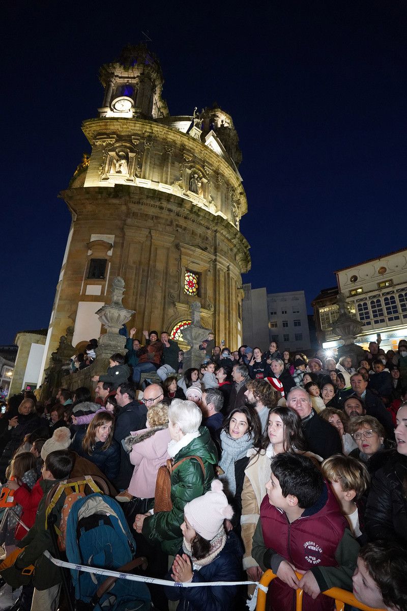 Cabalgata de los Reyes Magos por las calles de Pontevedra 2023