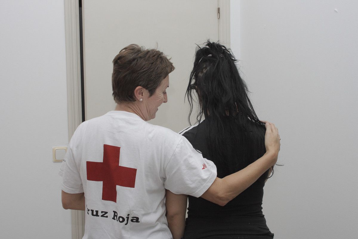Acompañamiento hospitalario de la Cruz Roja