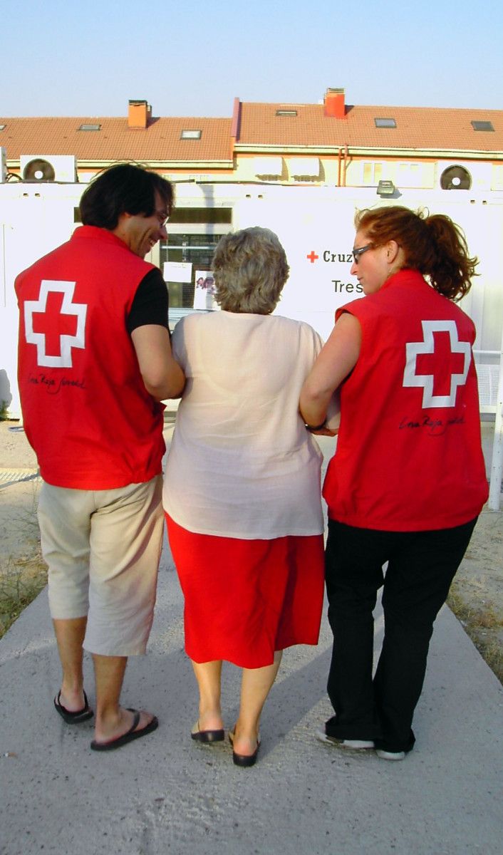 Acompañamiento hospitalario de la Cruz Roja