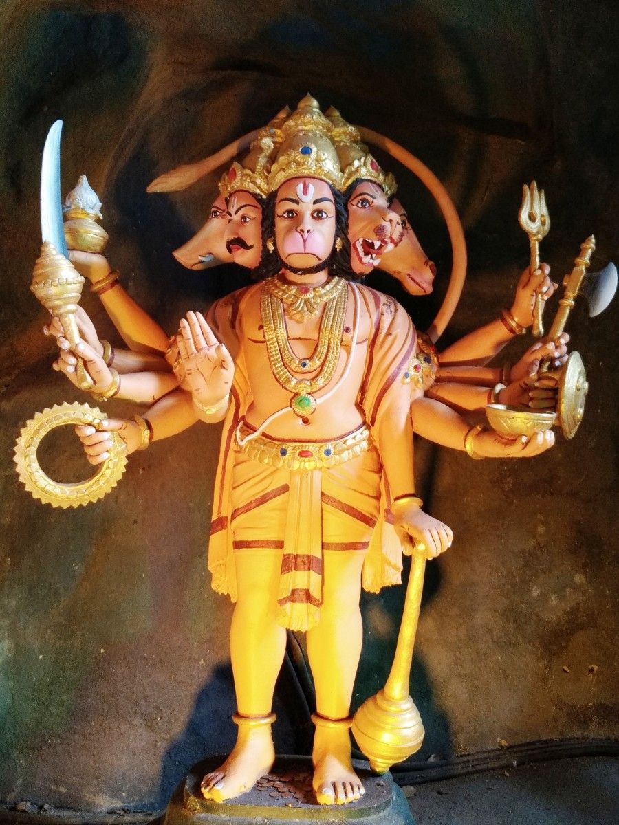 Personaxe do Ramayana na cova do mesmo nome (3)