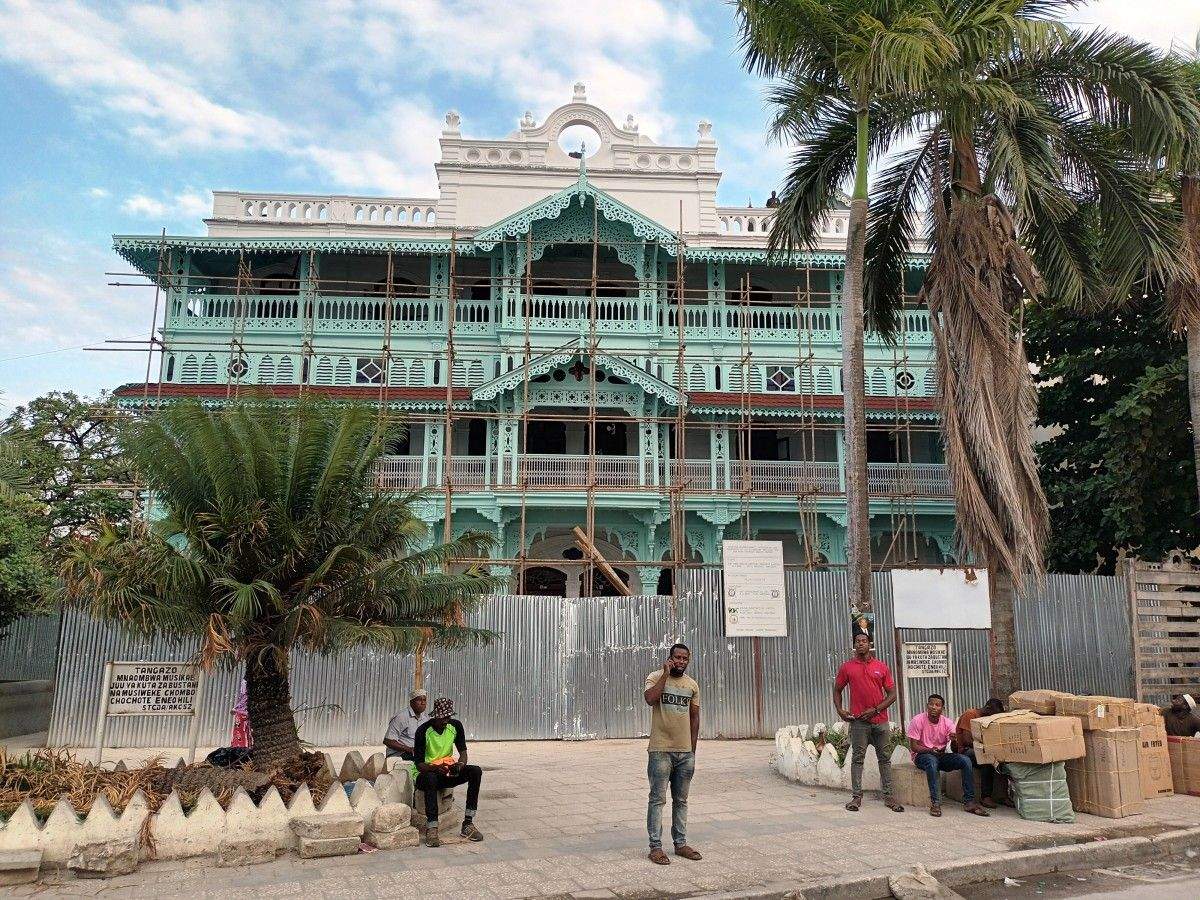 Casa das Marabillas en restauración