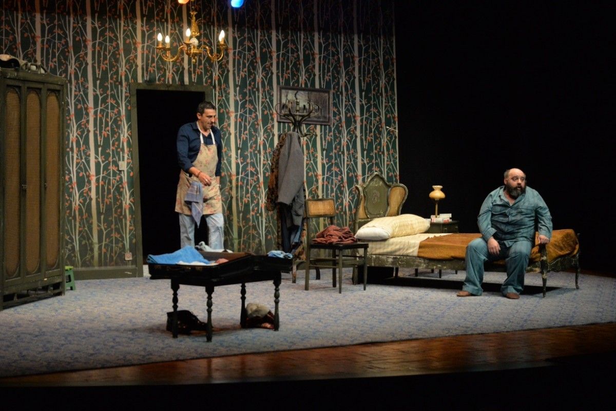 Representación de "Pulgarcito" de Teatro Paraíso en el ciclo Domingos do Principal