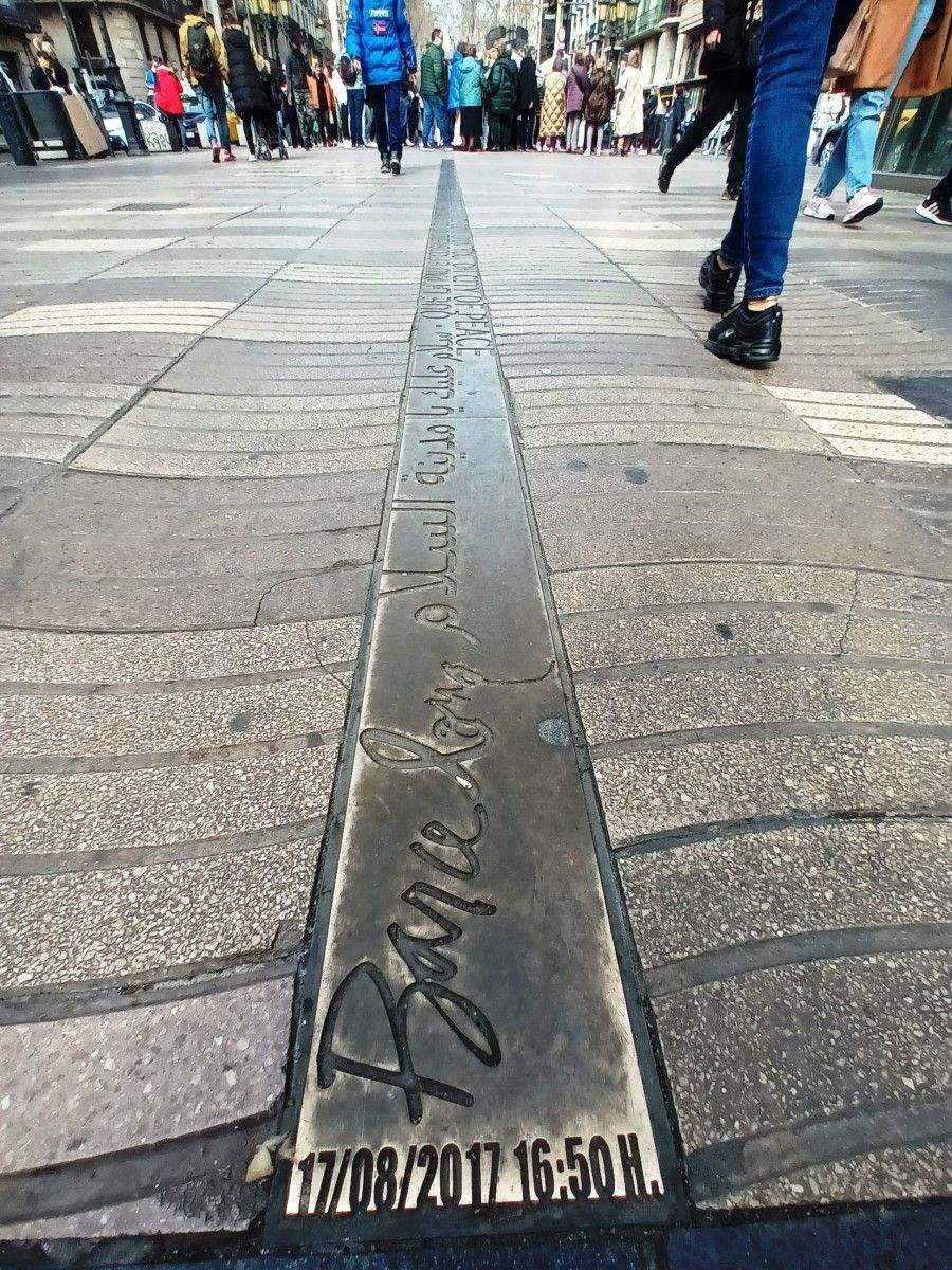 Memorial do atentado de agosto de 2017
