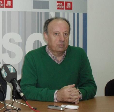 O teniente de alcalde e voceiro do grupo muncipal do PSdeG-PSOE, Antón Louro
